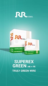 The future we build today decides the world we live in tomorrow. RR Kabel's Superex Green is our answer. A wire that’s safer for your home and kinder to the planet. Made for the demands of a growing world, designed to last, and ready for the challenges ahead. It’s not just sustainable. It’s not just future ready. It’s the Truly Green Wire. [ RR Kabel, Truly Green, Sustainable, Wire, Housewire, Cables, Electronic Manufacturing, Technology, Innovation, Future] | RR Kabel