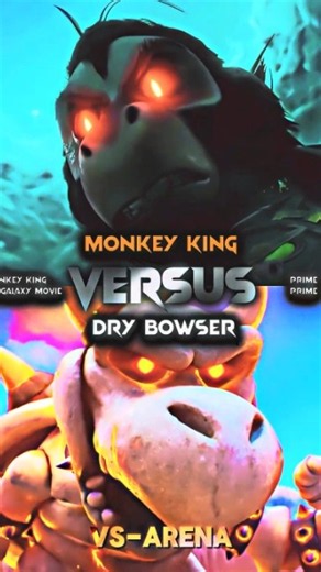 Monkey King vs Dry Bowser