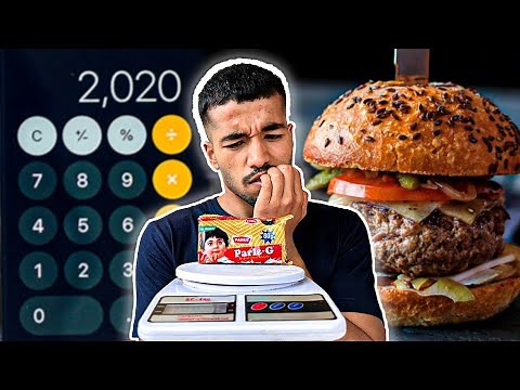 HOW TO CALCULATE YOUR DAILY CALORIES🇮🇳 ( INDIAN FOODS )