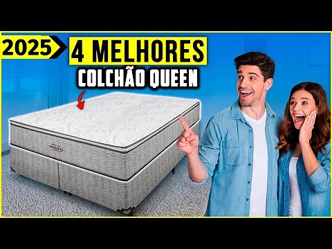 Os 5 Melhores Colchão Queen Em 2025! // Tem Bom e barato, Molas Ensacadas e Outros.