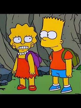 BART PROVOCA ENVIDIA A LISA EN LOS SIMPSONS ｜ #shorts #simpsons #cartoon
