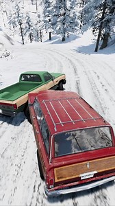 ICY ROAD RAGE #beamngcrashes #gaming #beamngdrive | Elite Rejects
