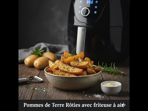 Recette de Pommes de Terre Rôties avec friteuse à air,facile et rapide.(air fryer recipes)