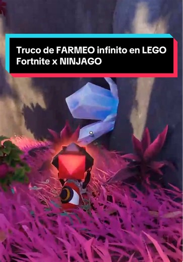 Truco de Farmea Infinito en LEGO Fortnite