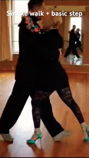 Tango class first steps #dance #learntango #dancer #thetangoway #lawofattraction #dancestudio #ny