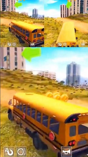 SCHOOL BUS RACING, WHO WIN?