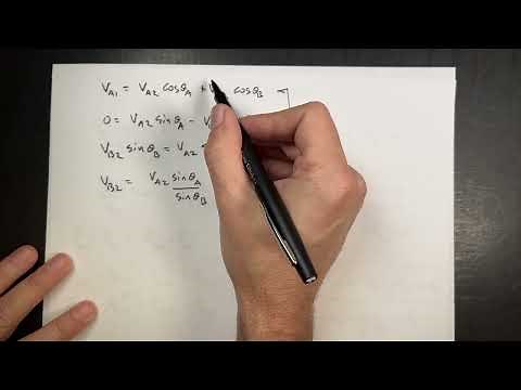 Physics Problem | Two Pucks Collide. What is the final speed and angle?