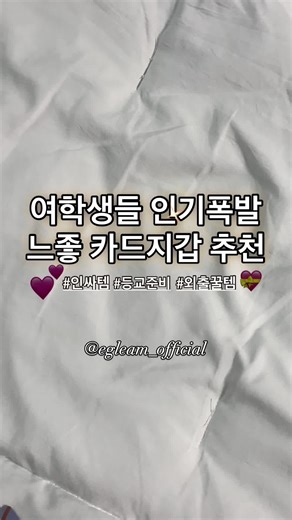 여학생 필수템! 맥세이프 카드지갑 추천