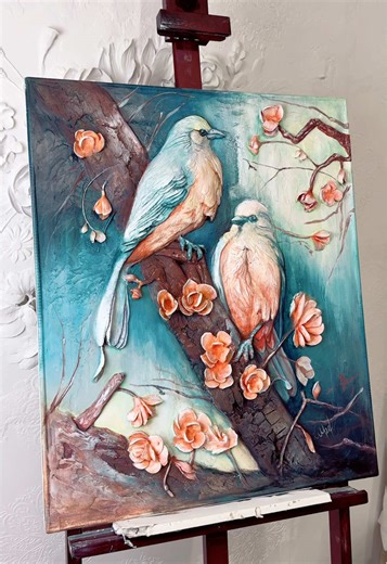 Whispers of Spring: Bas-Relief Sculpture Techniques