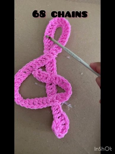 Crochet Music note