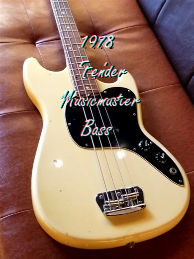 Fender 1978 Musicmaster Bass Available for Purchase