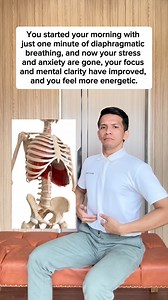 Just one minute of diaphragmatic breathing to start your morning, and suddenly—stress and anxiety melt away. Your focus sharpens, mental clarity returns, and you feel a surge of energy. Breathe deeply, feel the change, and take on the day! | Physical Therapy Session