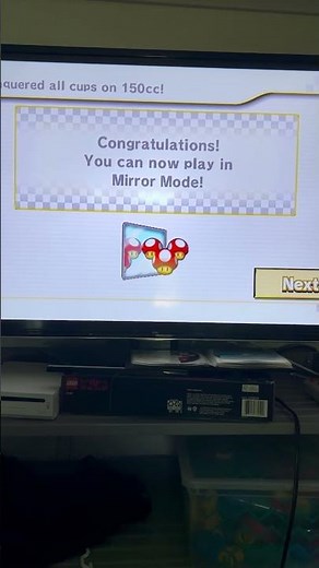 Unlock Mirror Mode in Mario Kart Wii