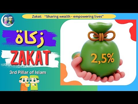 🌟 Zakat in Islam | 3rd Pillar of Islam | Islamic Concepts | Muslim Kids Station