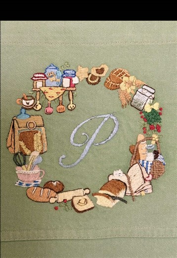 Hand Embroidery Inspired by Bakery Delights