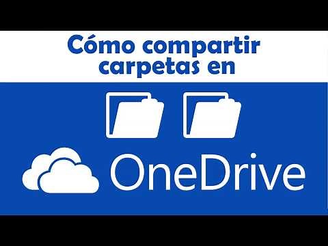 Tutorial Cómo Compartir Carpeta en OneDrive