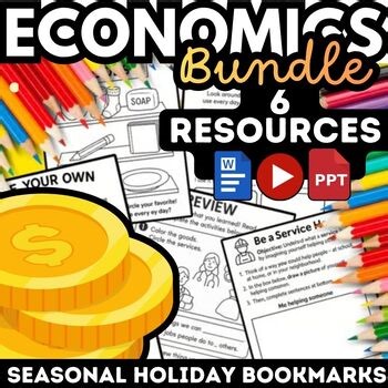 Financial Literacy Economics Personal Finance Goods Services Needs vs Wants