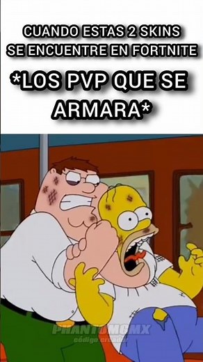 ☢️Homero Simpson Vs Peter Griffin 💣 En Fortnite #Fortnite #LosSimpson #homero #petergriffin