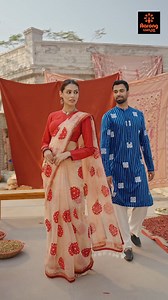 A carnival of prints, a riot of colours - celebrate Boishakh in festive vibrance! Aarong Boishakh/25 collection is now available at all outlets, aarong.com and the Aarong app. Explore our entire collection here: tinyurl.com/3y83xffj You can also message us on Facebook Messenger to place an order. #Aarong #boishakh #collection #artisans #handmadeinBangladesh | Aarong