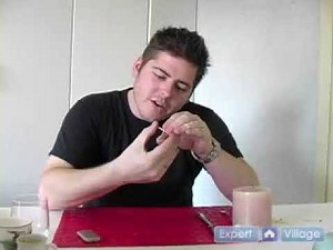 The Matchstick Penetration Dinner Table Magic Trick