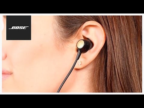 Bose Hearphones™ – Fitting and Changing Ear Tips