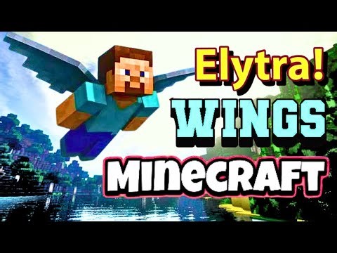 Awesome Elytra Wings Flying In Beyond Depth Minecraft Modpack