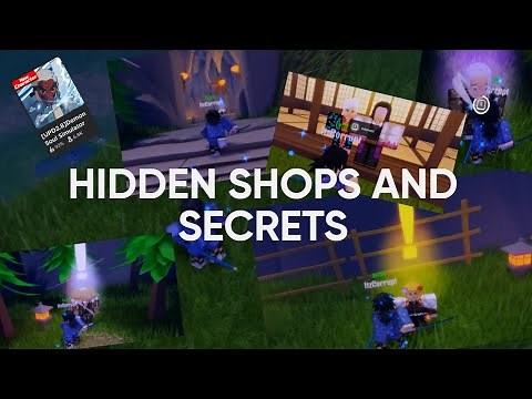 HIDDEN SHOPS AND SECRETS (Demon Soul)