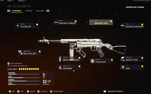 The best MP40 loadout for COD Vanguard Ranked Play