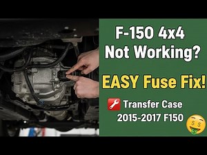 F-150 4x4 Not Working? The EASY Transfer Case Fuse Fix! (2015-2017 F150)