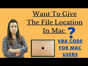 How To Do VBA Coding In MacBook | VBA Coding in Macbook | Recording Macro | VBA Programming