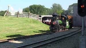 A triple headed steam train roars by the camera at the Whiskey River Railway in Marshal Wisconsin. | The Steam Channel