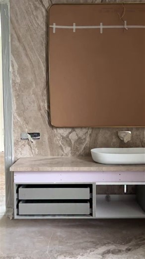 SSDA on Instagram: "Then and now — the transformation of this luxury bathroom is unforgettable. Clad entirely in floor-to-ceiling marble, the space exudes opulence and serenity in equal measure. The veins of the stone bring movement and depth, while the seamless detailing elevates it into a spa-like sanctuary that feels sculpted rather than built. #LuxuryBathroomDesign #MarbleInteriors #BeforeAndAfter #ModernIndianHomes #SpaLikeBathroom #FloorToCeilingMarble #InteriorTransformation #LuxuryLiving