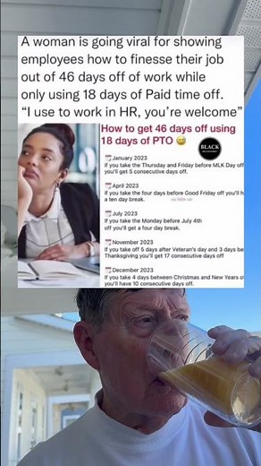 How To Get 46 Days Off Using 18 Days of PTO. (grandpa)