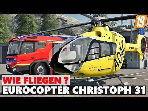 Eurocopter EC-135: Wie fliegt man einen Rettungshubschrauber 🚁 | LS19 Feuerwehr