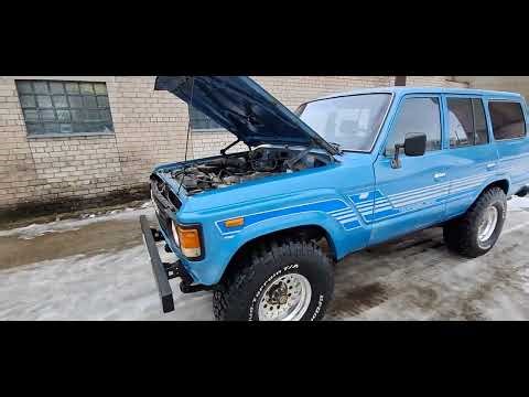 Toyota Land Cruiser HJ60 HJ61 FJ62, J6, 2H Engine start 1984 Estonia