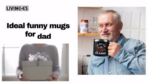 Im Not Old Im Classic Tumbler Fathers Day Grandpa Cup - Old Man Gifts Funny Mugs for Dad Men - Gifts for Older Father Papa 60th 70th Birthday Retirement Mug 14oz Stainless Steel Tumbler With Lid