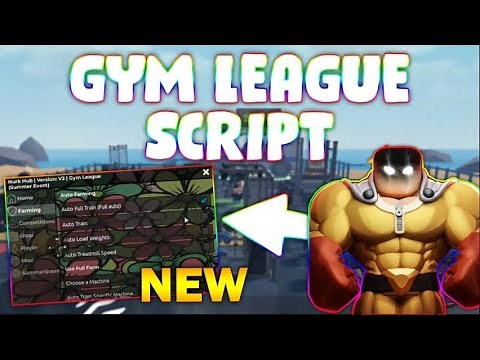 *NEW* Gym League Script (PASTEBIN 2024) (AUTOFARM, AUTO STOP, AUTO START, WIN COMPETITION)