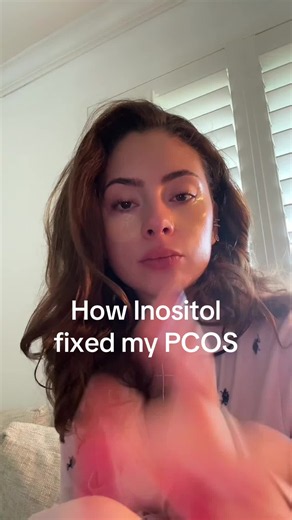 What inositol actually is why I take it for PCOS: • Inositol is a natural compound your body already makes, also found in foods like fruit, beans, and grains • The most studied form for PCOS is a 40 to 1 blend of myo-inositol to D-chiro-inositol • Research shows this ratio can improve insulin resistance, help regulate irregular cycles, and lower androgen levels • Studies also show myo-inositol specifically helps reduce PCOS related acne by lowering insulin resistance and androgens, some seeing r