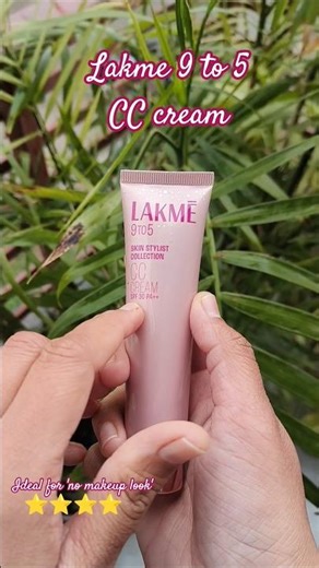 Lakme Cc Cream #makeup #productreview #cccream #lakme #lakmeproducts #skincare