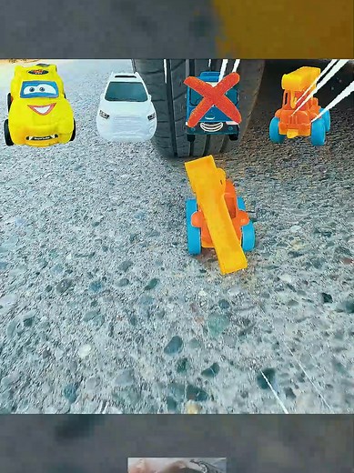 4 Toy Cars vs. The Crushing Tire! 🚗💥 Who Will Survive?” #CrushingChallenge #CarCrush #TireVsToyCars #SurvivalTest #ToyCarCrash #EarthChallenge #WillTheySurvive