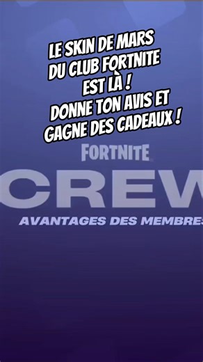 The March Fortnite Club skin is here! Share your opinion and win prizes!