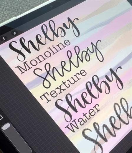 New Procreate Lettering Brushes for Creatives