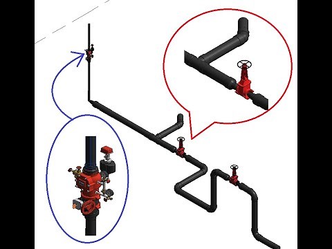 MEP Families Revit - HDPE pipe, fittings and valves creation in Revit