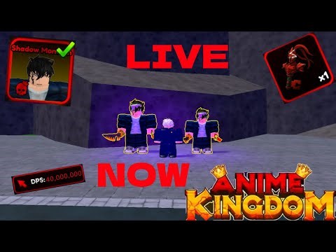🔴Playing Roblox Anime Kingdom JOIN⚔| viewers /raids w5 / dungeon / portals 🎮 | Roblox 🌟 | New Update