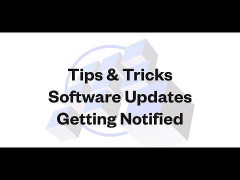 Mozaik - Software Updates Getting Notified