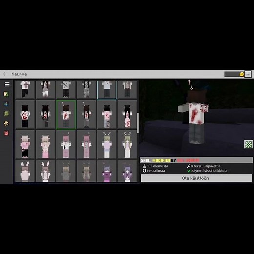4d zombie arm cosmetics skin pack mcpe