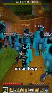 Atrapado en un loop infinito en Minecraft ♾️