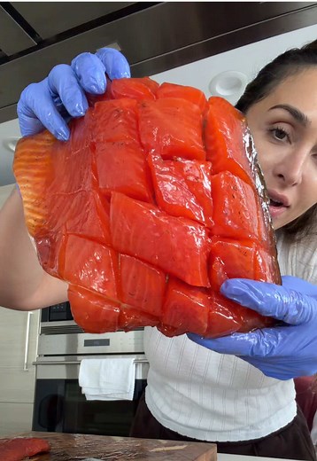 Cold Smoked Salmon Platter for Thanksgiving Party