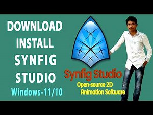 How Download and Install Synfig Studio on Windows 11 ll 10