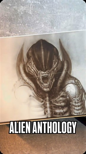Snows Mini on Instagram: "Alien Anthology 35th Anniversary Edition imported from Japan #alien #aliens #xenomorph #fyp #facehugger"